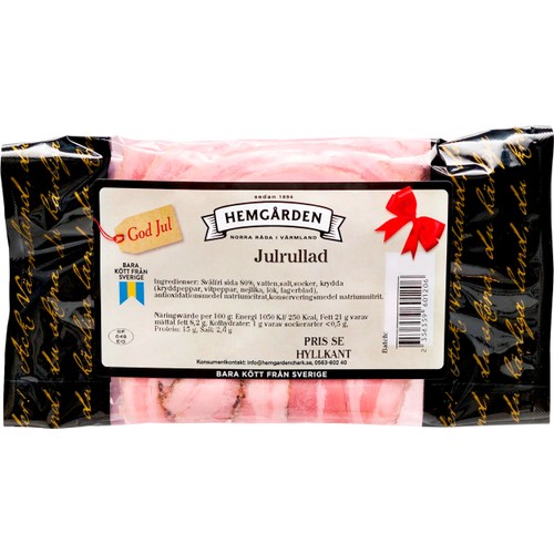 Julrullad Skivad ca 120g Hemgården