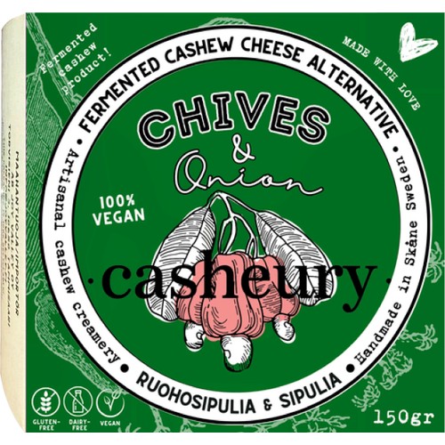 Veganost Chives & Onion 150g Casheury