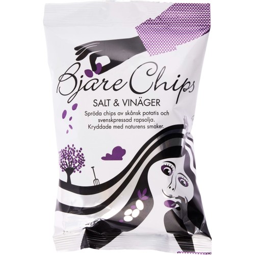 Chips Salt & vinäger 75g Bjäre Chips