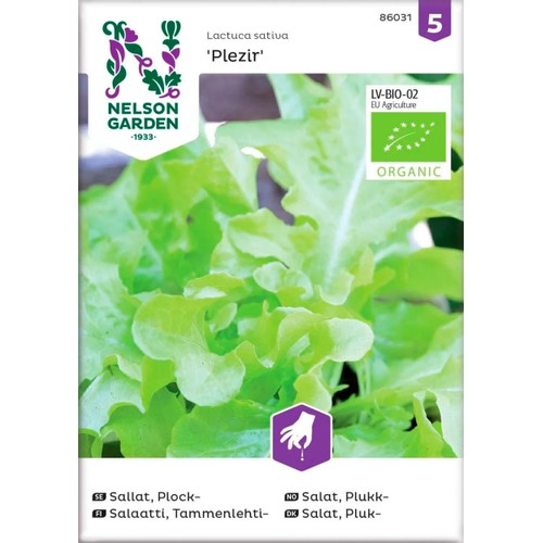 Sallat Plock Plezir Organic 1-p Nelson Garden