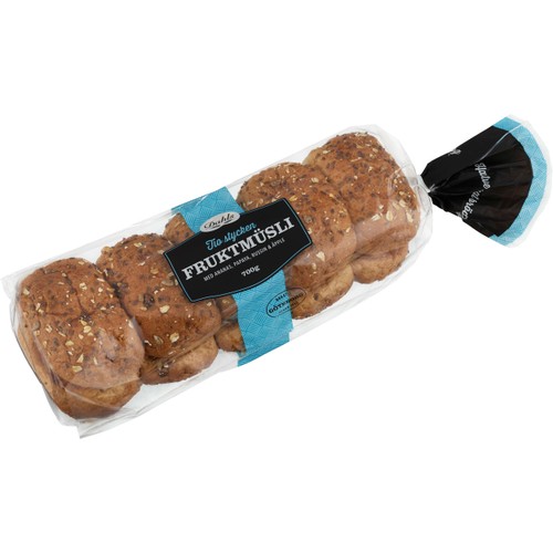 Fruktmusli 10-pack 700g Dahls Bageri