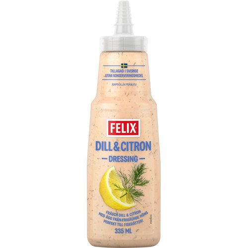 Dressing Dill Citron 335ml Felix