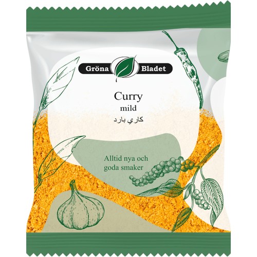 Curry Mild 50g Gröna Bladet