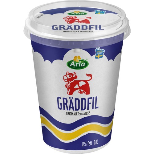 Gräddfil 12% 5dl Arla Ko®