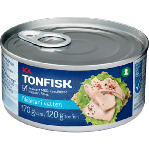 Tonfisk i vatten 170g ICA