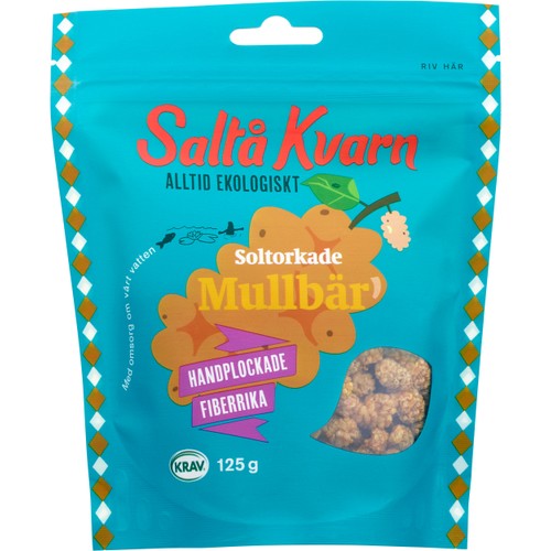 Mullbär Soltorkade 125g KRAV Saltå Kvarn
