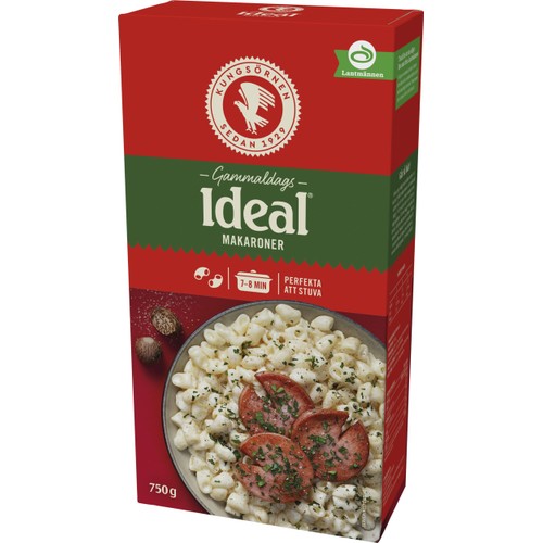 Gammaldags Idealmakaroner 750g Kungsörnen