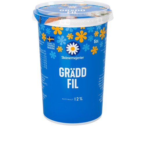 Gräddfil 12% 5dl Skånemejerier