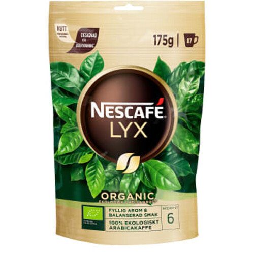Lyx Snabbkaffe Ekologisk 87-p Nescafé