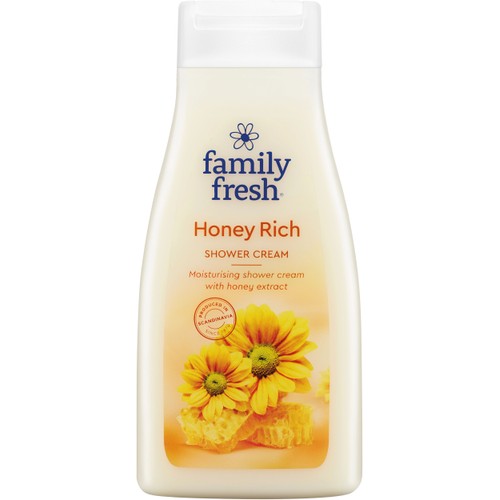 Duschtvål Honey rich 500ml Family Fresh