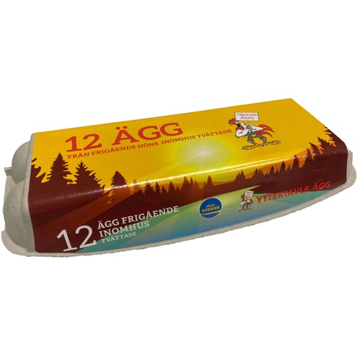 Ägg Frigående L 12-p Yttertavleägg