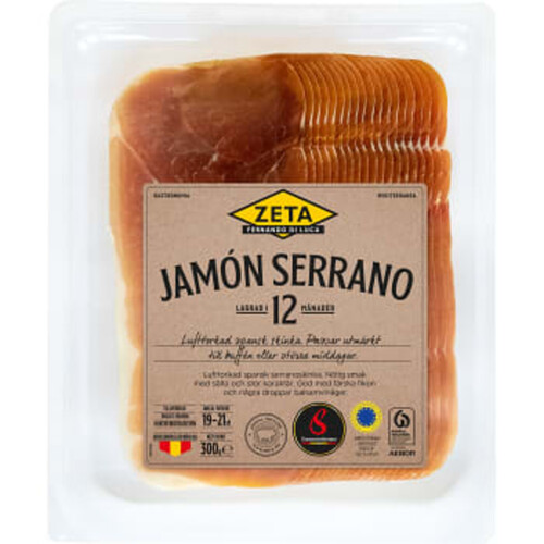 Jamón Serrano 300g Zeta