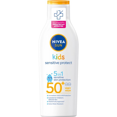 Solkräm barn Kids Sensitive Protect & Play Sun Lotion SPF50+ 200ml Nivea Sun