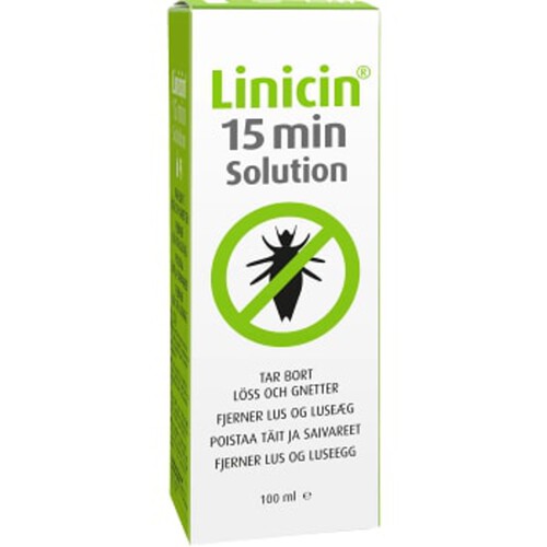 Lusmedel Solution 15min 100ml Linicin