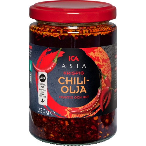 Chiliolja Krispig 220g ICA Asia