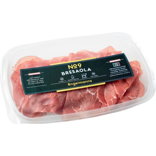 Nötinnanlår Lufttorkat Bresaola 80g Engelmanns