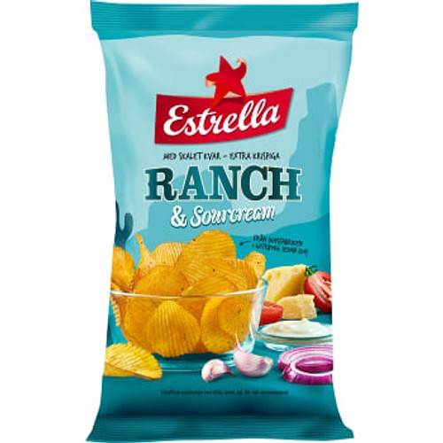 Chips Ranch & Sourcream 275g Estrella