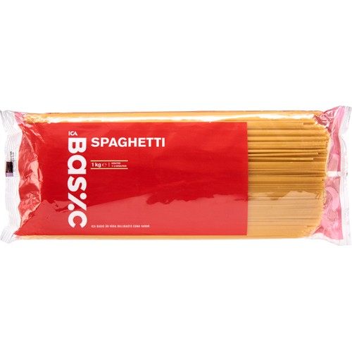 Spaghetti 1kg ICA Basic