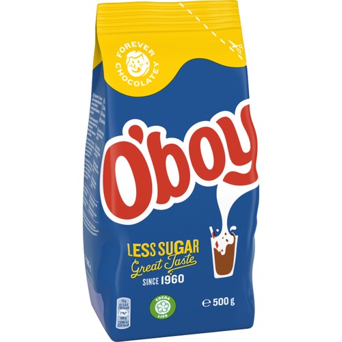 Chokladdryckspulver mindre socker 500g O'boy