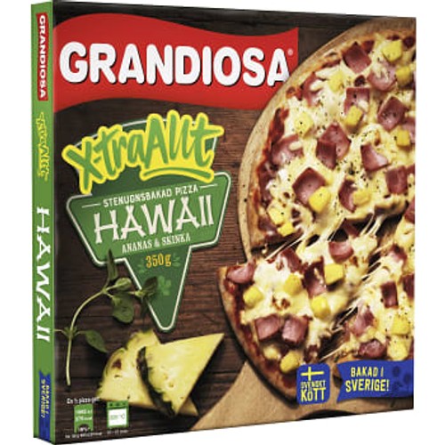 Extra allt Hawaii Fryst 350g Grandiosa