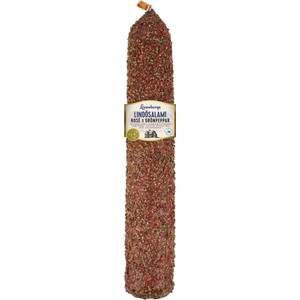 Lindösalami Rosé och Grönpeppar i skivor ca 5g Lönneberga
