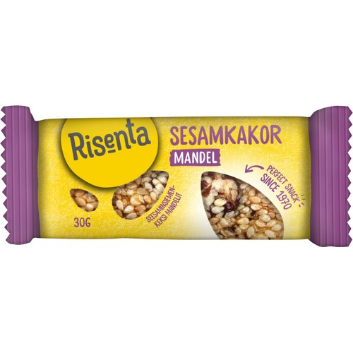 Sesamkaka Mandel 30g Risenta