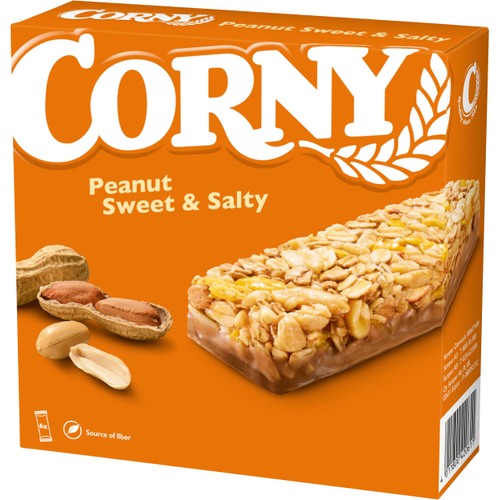 Müslibars Peanut and Sweet Salty MP 150g Corny