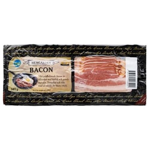 Alvedsrökt Bacon 140g Hemgården