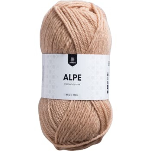 Garn Alpe Caramel Beige 50g Järbo