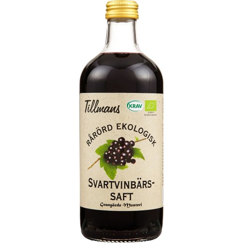 Rårörd Svartvinbärssaft 0,5l KRAV Grangärde Musteri