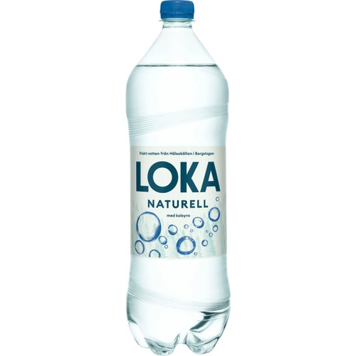 Vatten Kolsyrad Naturell 1,5l Loka
