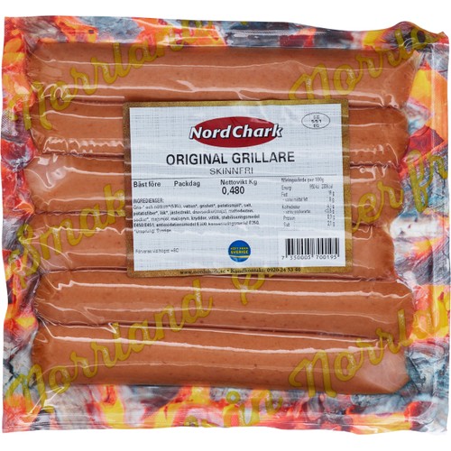Original Grillare 480g Nordchark