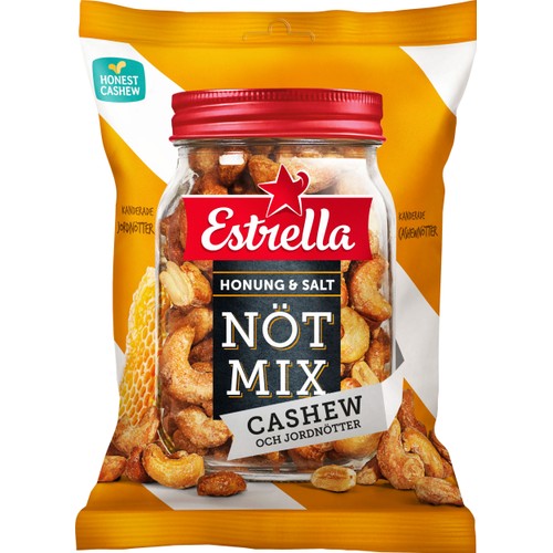 Nötmix Honung & Salt 175g Estrella