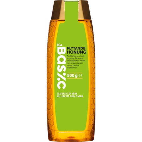 Flytande honung 500g ICA Basic