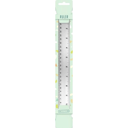 Linjal 30cm Aluminium 1pack Writer