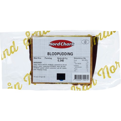 Blodpudding 340g Nordchark