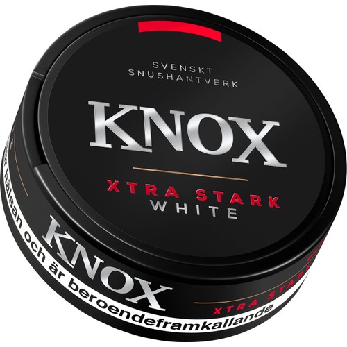 Portionssnus Extra stark Vit 19,2g Knox