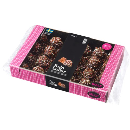 Kolabollar 750g Gille