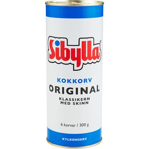 Kokkorv Original med skinn 300g Sibylla