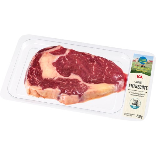 Entrecôte Färsk Skivad 200g ICA