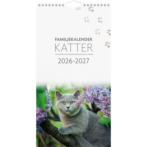 Familjekalender 26/27 Katter