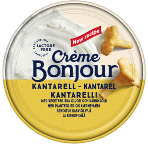 Färskost Kantarell laktosfri 100g Creme Bonjour