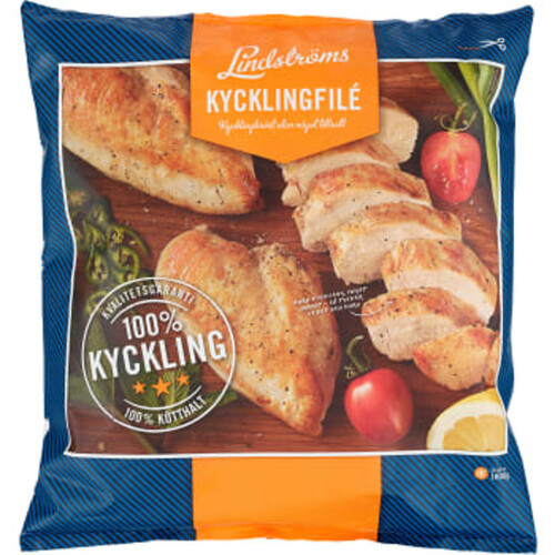 Kycklingfilé 100% 1,8kg Lindströms