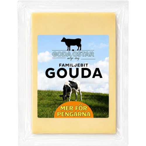 Gouda Familjebit ca 1,5kg Goda Ostar