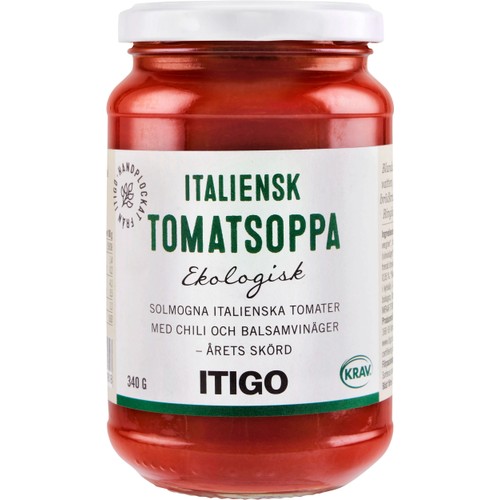 Tomatsoppa Italiensk 340g KRAV Itigo