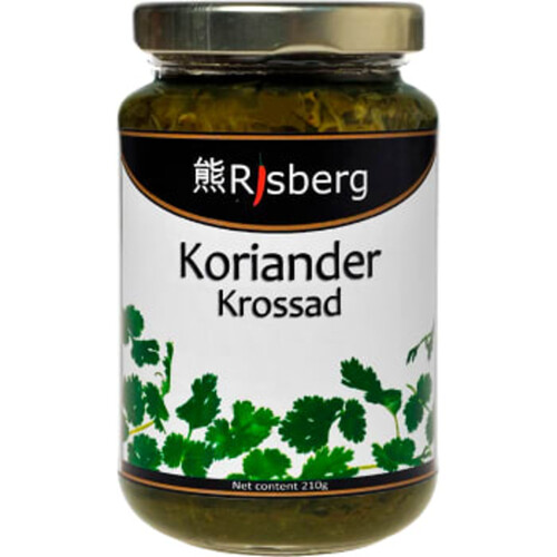 Korianderblad Krossade 210g Risberg