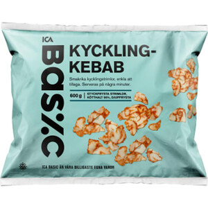 Kycklingkebab 600g ICA Basic