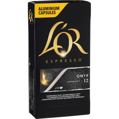 Kaffekapslar Espresso Onyx 10-p L´Or