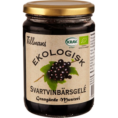 Svartvinbärsgelé 410g KRAV Grangärde Musteri