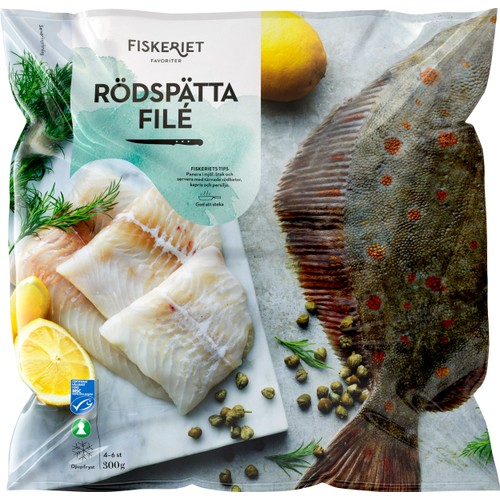 Rödspättafilé 300g Fiskeriet